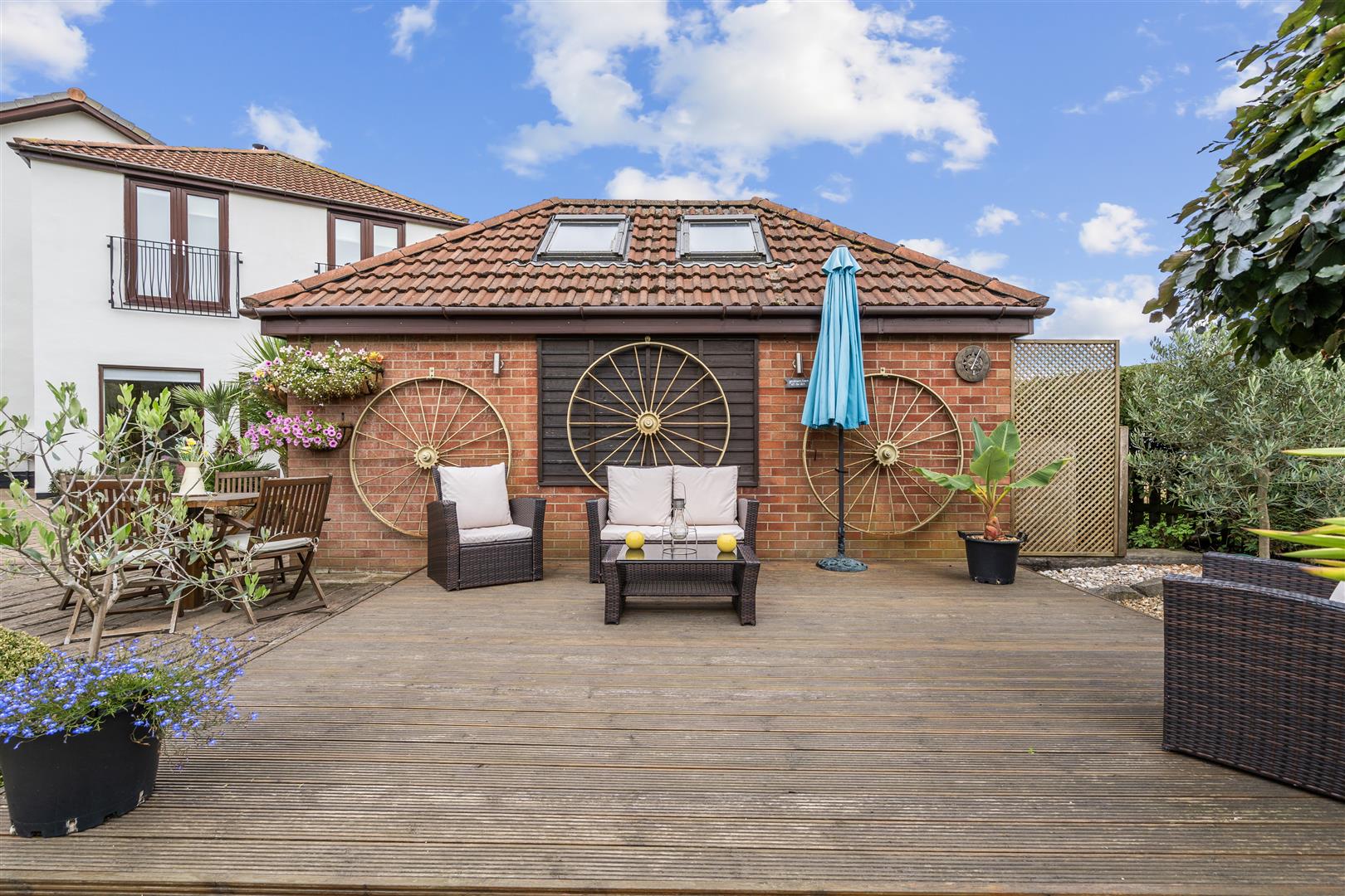 South Facing Rear Garden